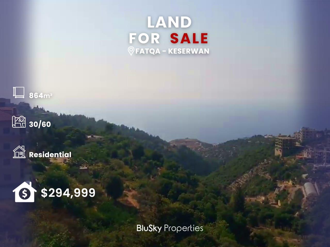  Land 864m² For SALE In Fatqa #CA 